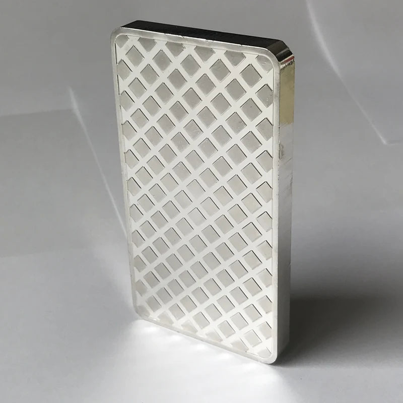 Silver Plated USA Coin Badge