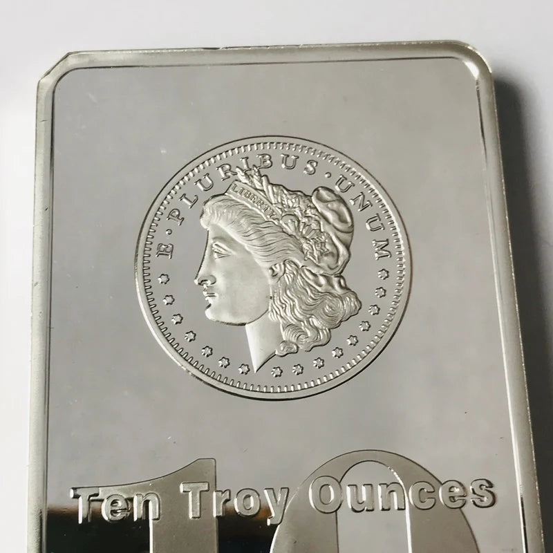 Silver Plated USA Coin Badge
