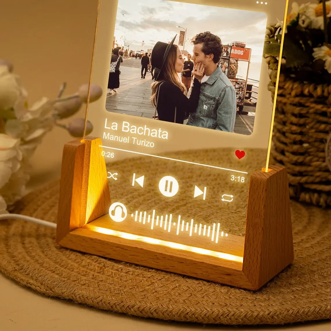 Personalized 3D LED Photo Night Light Lamp