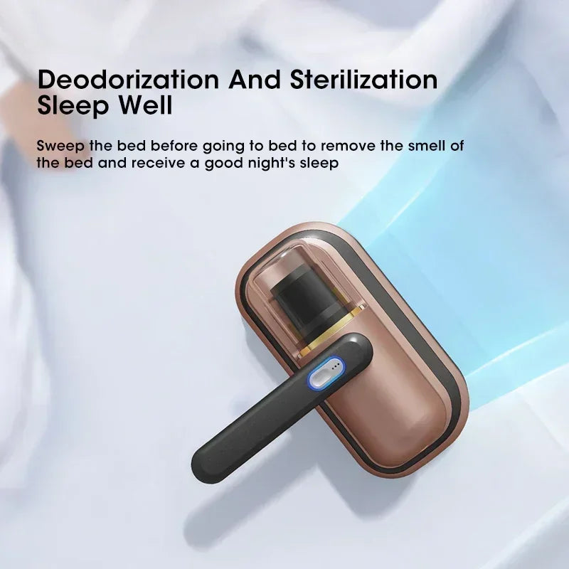 Household Mattress Vacuum Cleaner 10000Pa Wireless Vacuum Mite Remover Device Portable Handheld Mite Remover with 2 filter