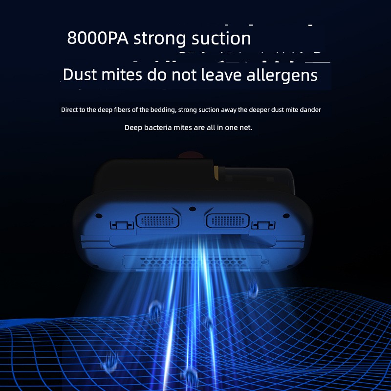 Mites Instrument For Home Bed Wireless Large Suction Ultraviolet Sterilization Machine Handheld Vacuum Cleaner Acarus Killing Dedicated
