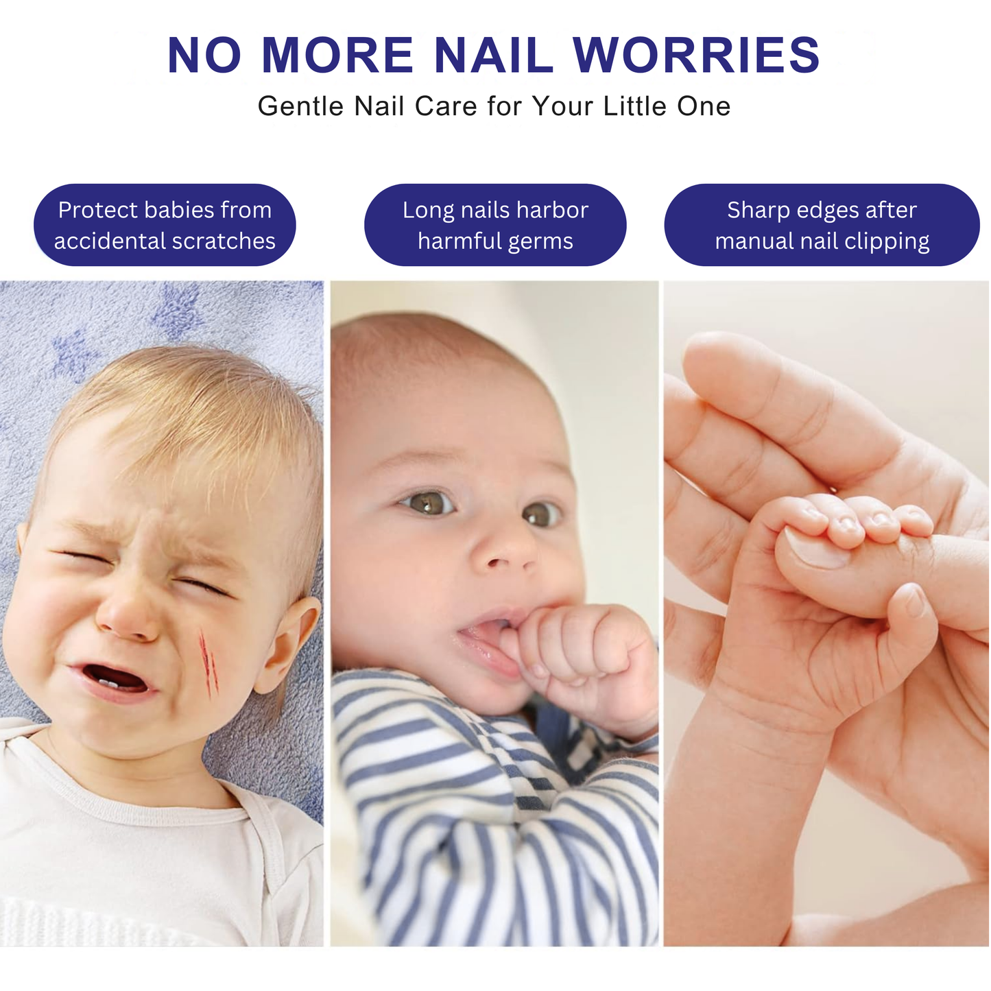 Baby Electric Nail Trimmer Set