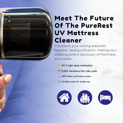 The PureRest UV Mattress Cleaner