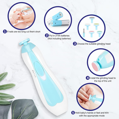 Baby Electric Nail Trimmer Set