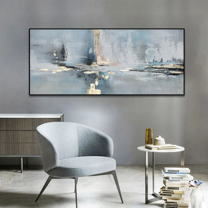 Handmade Abstract Oil Painting on Canvas