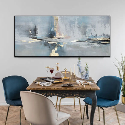 Handmade Abstract Oil Painting on Canvas