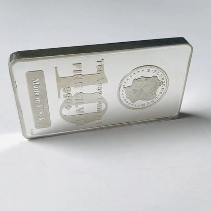 Silver Plated USA Coin Badge