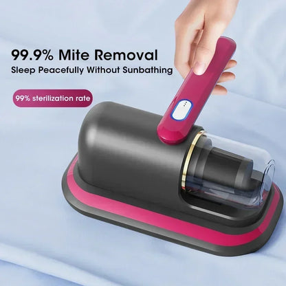 Household Mattress Vacuum Cleaner 10000Pa Wireless Vacuum Mite Remover Device Portable Handheld Mite Remover with 2 filter
