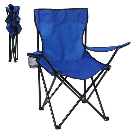 Foldable Camping Chair with Cup Holder