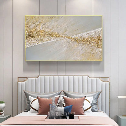 Handmade Abstract Canvas Oil Painting for Living Room