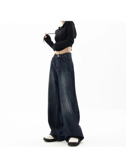 Y2K Vintage High Waist Wide Leg Jeans