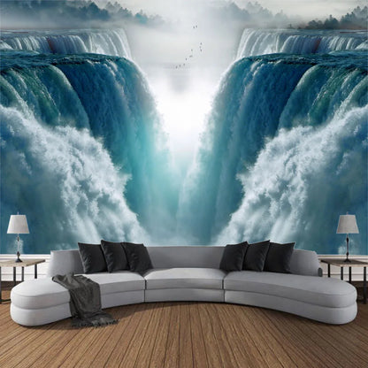 Jungle Waterfall Forest Tapestry Wall Hanging