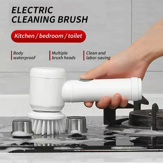 Electric Handheld Dishwashing Brush – Effortless Cleaning & Polishing