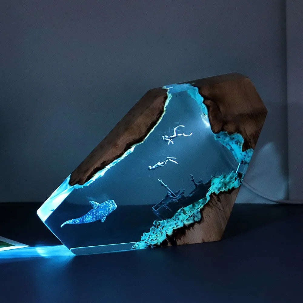 Ocean Animal Resin Night Light