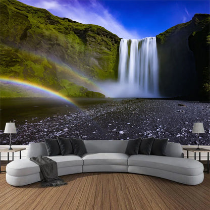 Jungle Waterfall Forest Tapestry Wall Hanging