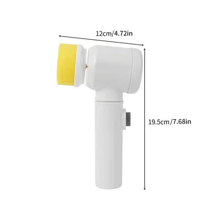 Electric Handheld Dishwashing Brush – Effortless Cleaning & Polishing