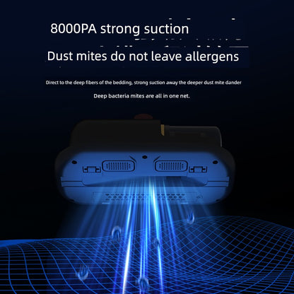 Mites Instrument For Home Bed Wireless Large Suction Ultraviolet Sterilization Machine Handheld Vacuum Cleaner Acarus Killing Dedicated