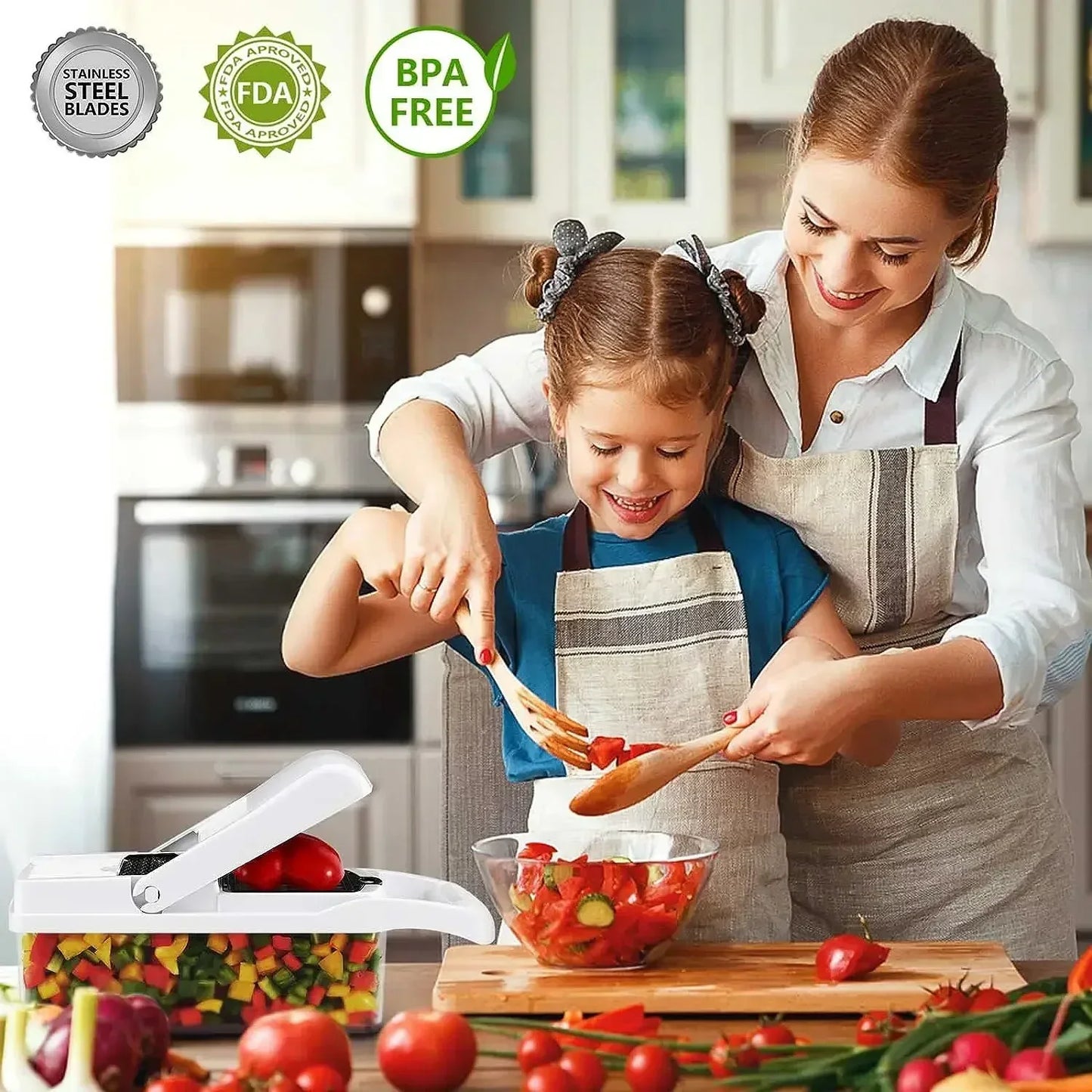 12-in-1 Multifunctional Vegetable Cutter