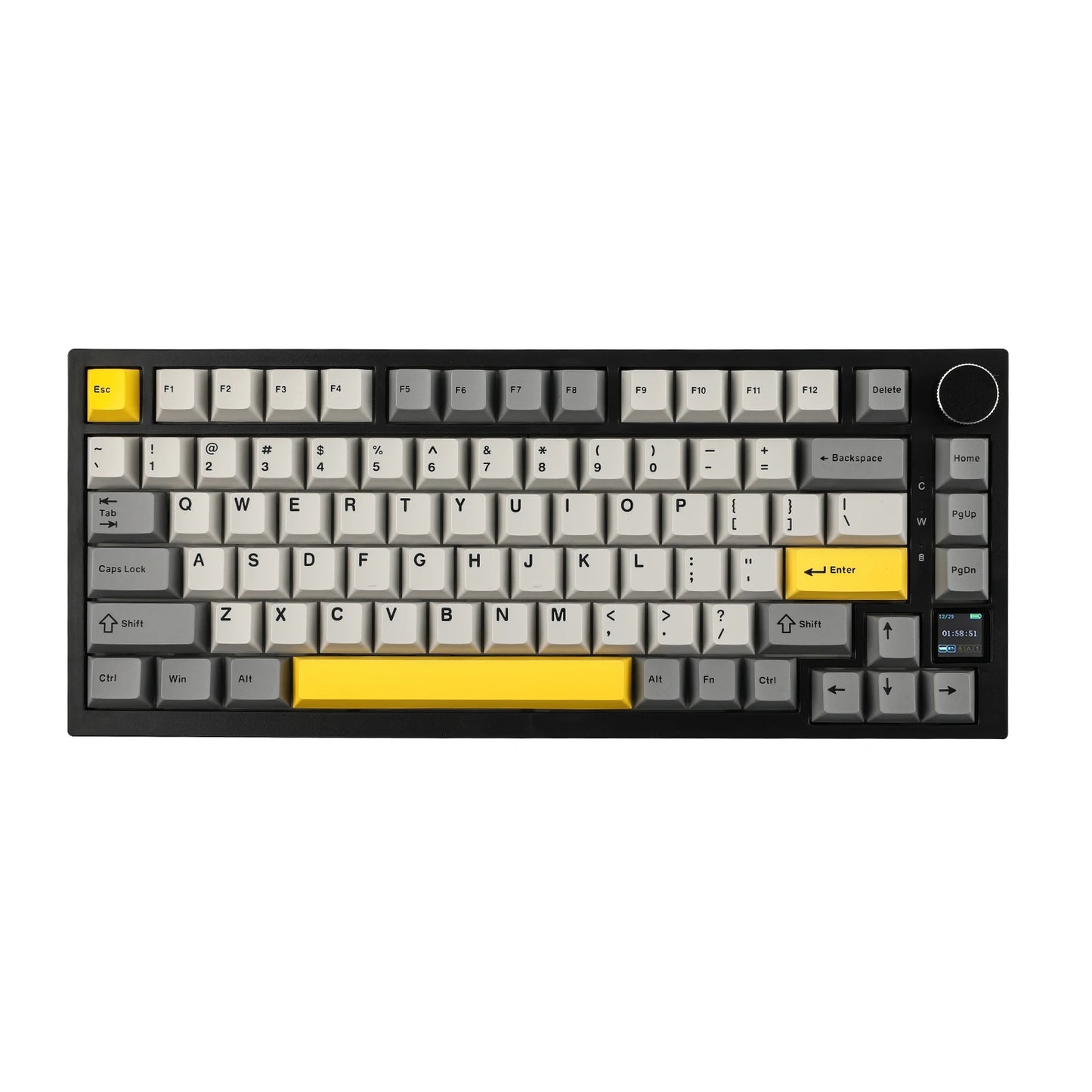 Ajazz AK820 Pro 75% Wireless Mechanical Keyboard with TFT Screen