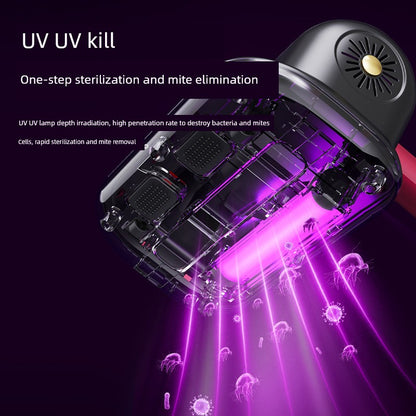 Mites Instrument For Home Bed Wireless Large Suction Ultraviolet Sterilization Machine Handheld Vacuum Cleaner Acarus Killing Dedicated