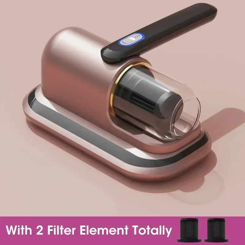 Household Mattress Vacuum Cleaner 10000Pa Wireless Vacuum Mite Remover Device Portable Handheld Mite Remover with 2 filter