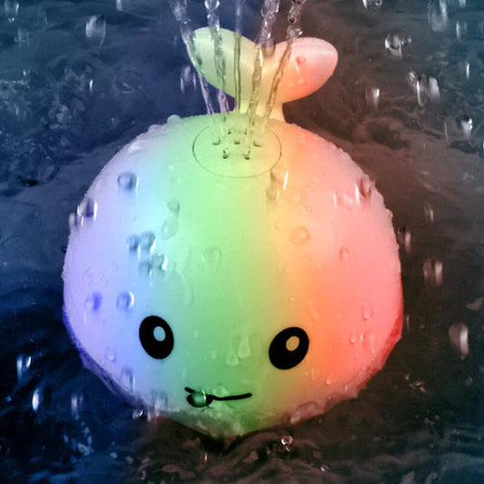GlowWhale™ Light-Up Bath Toy